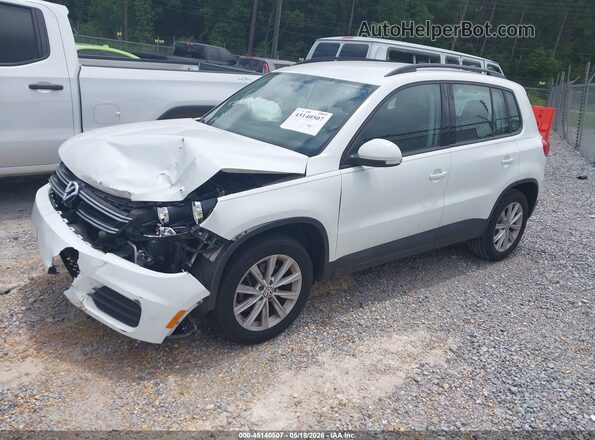 WVGAV7AX1HK044997 2017 VOLKSWAGEN TIGUAN Белый Передняя левая четверть