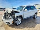 2016 Volkswagen Tiguan S Белый vin: WVGAV7AX2GW563712
