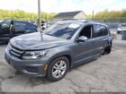 2016 Volkswagen Tiguan S Серый vin: WVGAV7AX3GW558308