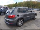 2016 Volkswagen Tiguan S Серый vin: WVGAV7AX3GW558308