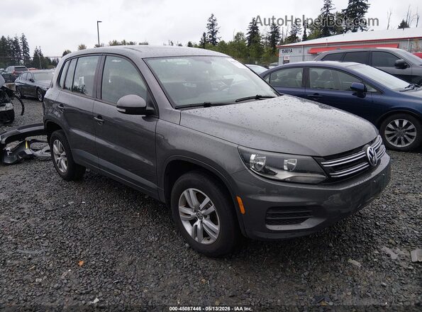 WVGAV7AX3GW565954 2016 VOLKSWAGEN TIGUAN Gray Передня права чверть