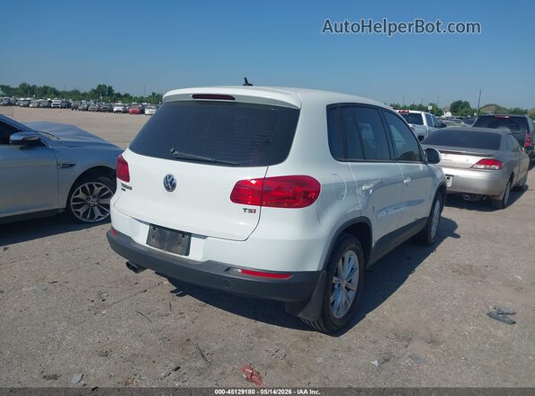 WVGAV7AX3HK047531 2017 VOLKSWAGEN TIGUAN Белый Задняя правая четверть