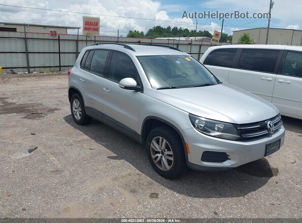 WVGAV7AX4GW519940 2016 VOLKSWAGEN TIGUAN Серебряный Передняя правая четверть