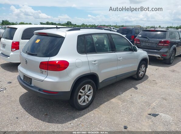 WVGAV7AX4GW519940 2016 VOLKSWAGEN TIGUAN Серебряный Задняя правая четверть