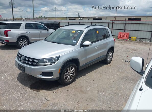 WVGAV7AX4GW519940 2016 VOLKSWAGEN TIGUAN Серебряный Передняя левая четверть
