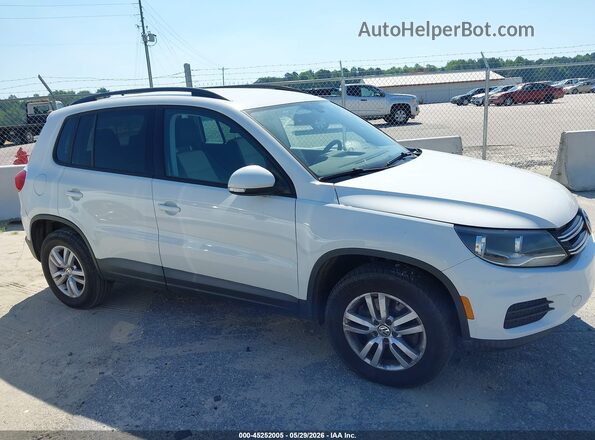 WVGAV7AX8GW594124 2016 VOLKSWAGEN TIGUAN White 