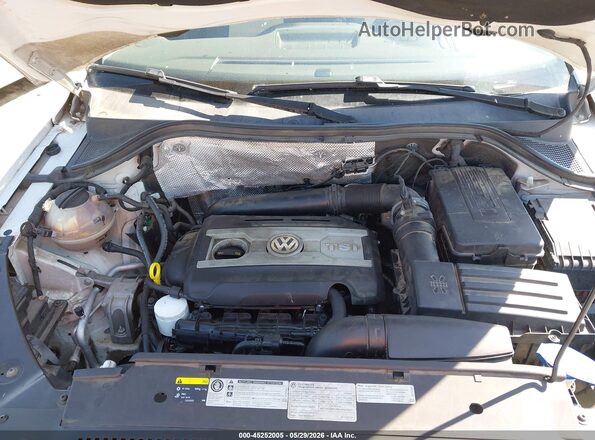 WVGAV7AX8GW594124 2016 VOLKSWAGEN TIGUAN White Вид ззаду