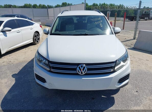 WVGAV7AX8GW594124 2016 VOLKSWAGEN TIGUAN White 