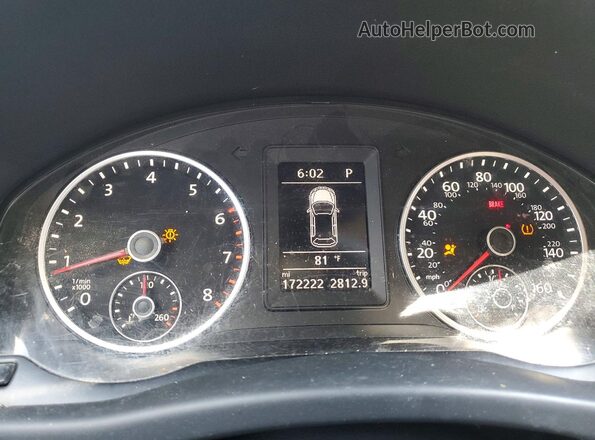 WVGAV7AX9GW502258 2016 VOLKSWAGEN TIGUAN Белый Вид щитка приборов