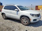 2016 Volkswagen Tiguan S Белый vin: WVGAV7AX9GW502258