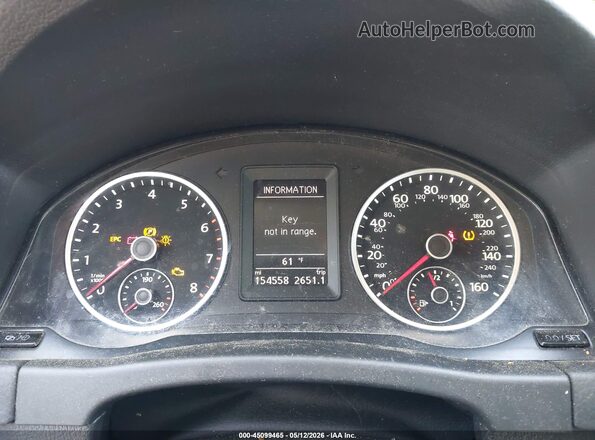 WVGAV7AX9GW604563 2016 VOLKSWAGEN TIGUAN White Widok tylnych siedzeń