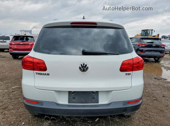 WVGAV7AX9HK019233 2017 VOLKSWAGEN TIGUAN Белый Вид сзади