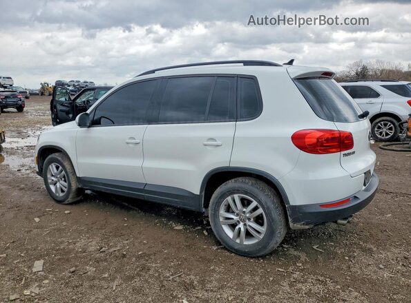 WVGAV7AX9HK019233 2017 VOLKSWAGEN TIGUAN Белый Задняя левая четверть