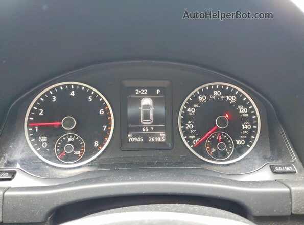 WVGAV7AX9HK019233 2017 VOLKSWAGEN TIGUAN Белый Вид щитка приборов