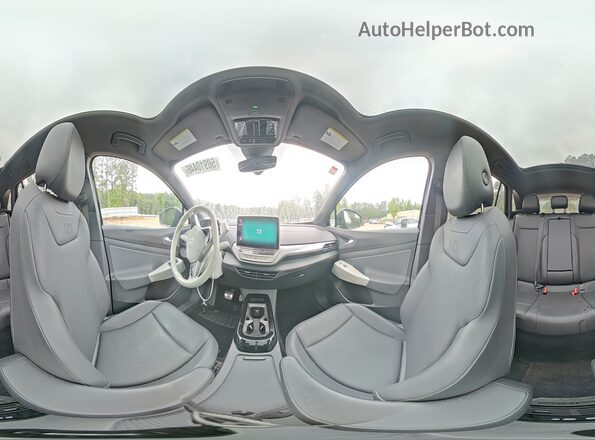 WVGDMPE22MP019781 2021 VOLKSWAGEN ID.4 Черный Панорамный вид салона 360°