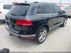 2016 Volkswagen Touareg Vr6 Executive Black vin: WVGEF9BP3GD000592
