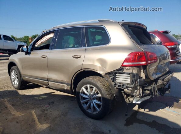 WVGEF9BP7GD009988 2016 VOLKSWAGEN TOUAREG Золотой Задняя левая четверть