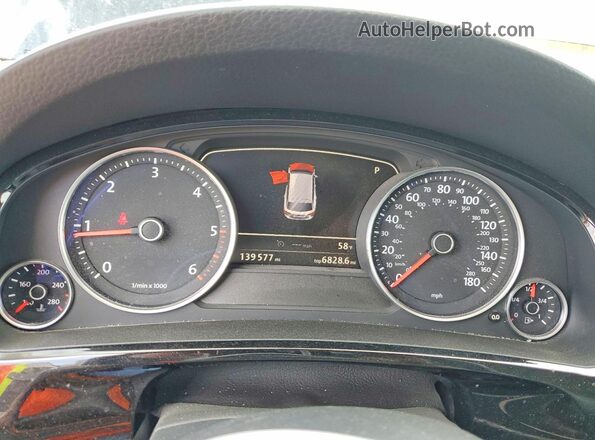 WVGEP9BP6GD006870 2016 VOLKSWAGEN TOUAREG Черный Вид панели приборов