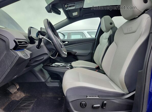 WVGGNPE20MP060940 2021 VOLKSWAGEN ID.4 Blue Widok wnętrza z przodu