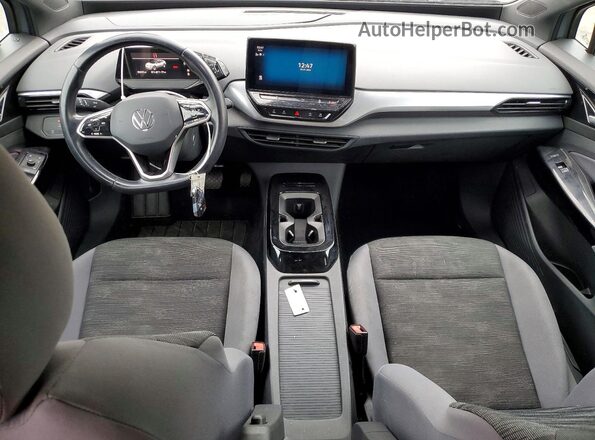 WVGRMPE21MP043592 2021 VOLKSWAGEN ID.4 Серый Вид панели приборов