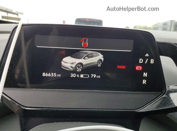 WVGRMPE21MP043592 2021 VOLKSWAGEN ID.4 Серый Вид щитка приборов