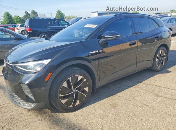 WVGRMPE29NP060058 2022 VOLKSWAGEN ID.4 Черный Передняя левая четверть