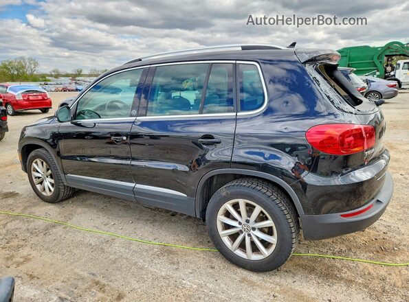 WVGSV7AX0HK010554 2017 VOLKSWAGEN TIGUAN Black Trasero izquierdo