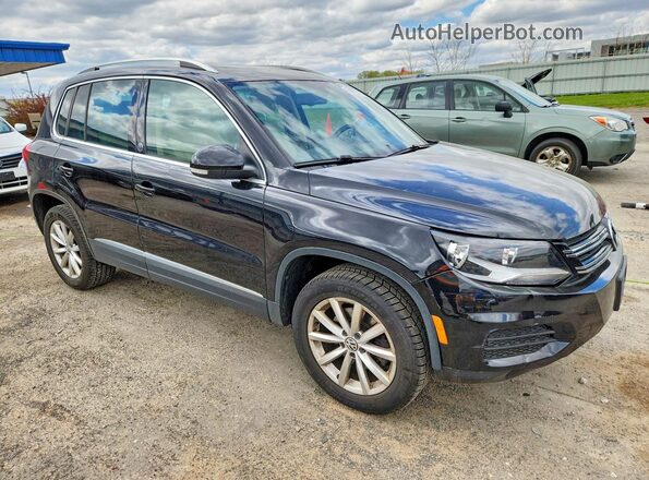 WVGSV7AX0HK010554 2017 VOLKSWAGEN TIGUAN Black Delantero derecho