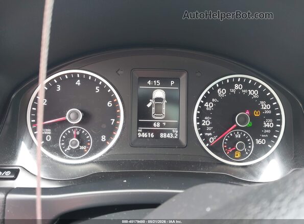 WVGSV7AX0HW508908 2017 VOLKSWAGEN TIGUAN Black Widok tylnych siedzeń