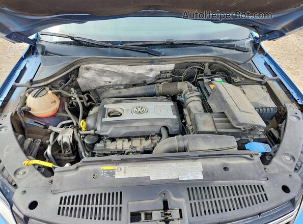 WVGSV7AX2HK009793 2017 VOLKSWAGEN TIGUAN Синий Вид задней части салона