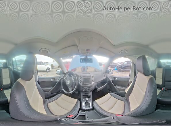 WVGSV7AX2HK009793 2017 VOLKSWAGEN TIGUAN Синий Панорамный вид салона 360°