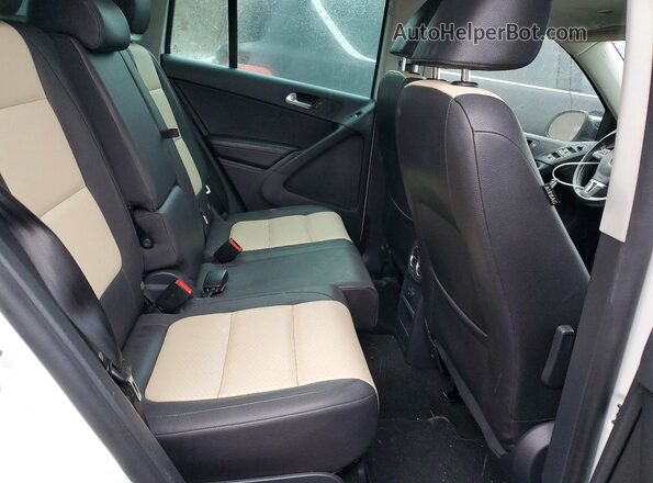 WVGSV7AX6HK013538 2017 VOLKSWAGEN TIGUAN White Вид задньої частини салону