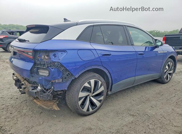 WVGUNPE2XMP063721 2021 VOLKSWAGEN ID.4 Blue Tył prawy