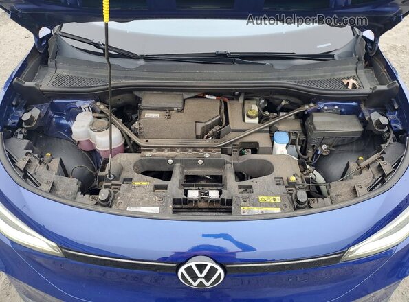 WVGUNPE2XMP063721 2021 VOLKSWAGEN ID.4 Blue Widok wnętrza z tyłu