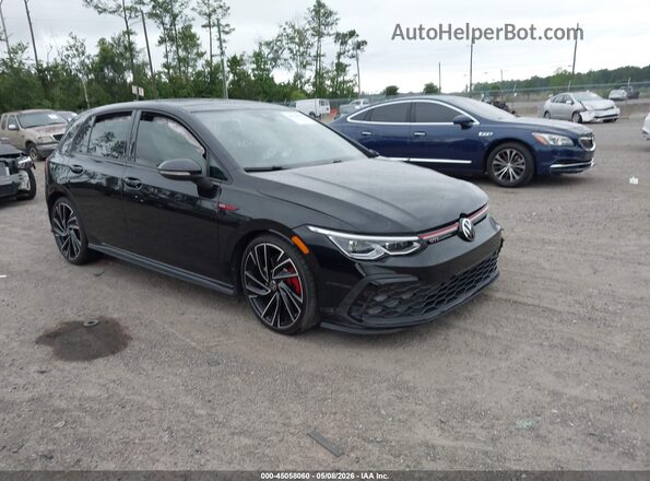 WVW6A7CD2PW116337 2023 VOLKSWAGEN GOLF Черный Передняя правая четверть