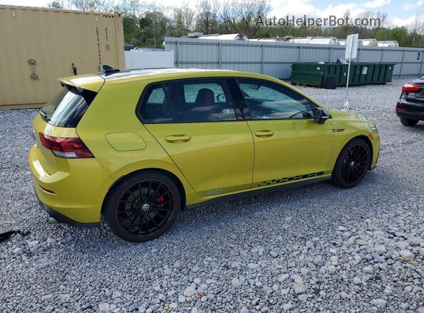 WVW8A7CD3PW193677 2023 VOLKSWAGEN GTI Yellow Tył prawy