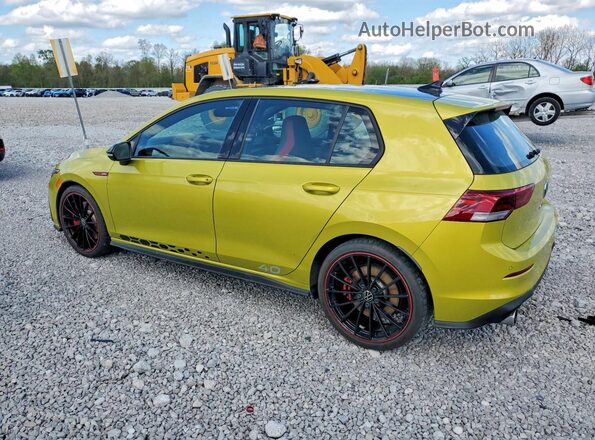 WVW8A7CD3PW193677 2023 VOLKSWAGEN GTI Yellow Tył lewy