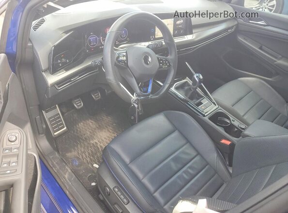 WVWBB7CD8PW139391 2023 VOLKSWAGEN GOLF Синий Вид панели приборов