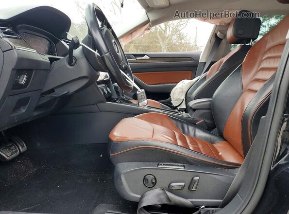 WVWCR7AN3LE016240 2020 VOLKSWAGEN ARTEON Черный Вид салона спереди