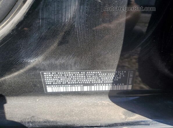 WVWEB7CD3RW178826 2024 VOLKSWAGEN GOLF Черный Вид подкапотного пространства