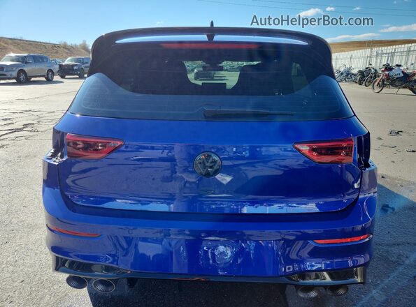WVWFB7CD8SW247049 2025 VOLKSWAGEN GOLF Синий Вид сзади