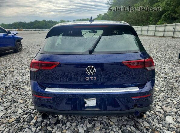 WVWGA7CD2RW158563 2024 VOLKSWAGEN GTI Blue უკანა ხედი
