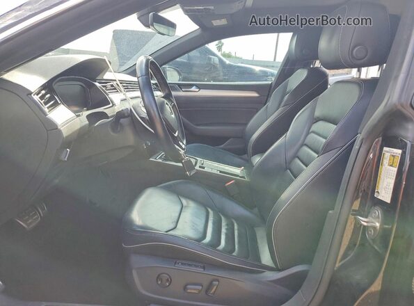WVWHR7AN5LE013636 2020 VOLKSWAGEN ARTEON Черный Вид салона спереди