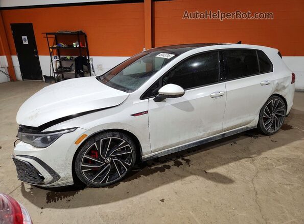 WVWR87CDXNW201674 2022 VOLKSWAGEN GTI Белый Передняя левая четверть