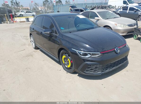 WVWRA7CD2RW127922 2024 VOLKSWAGEN GOLF Черный Передняя правая четверть