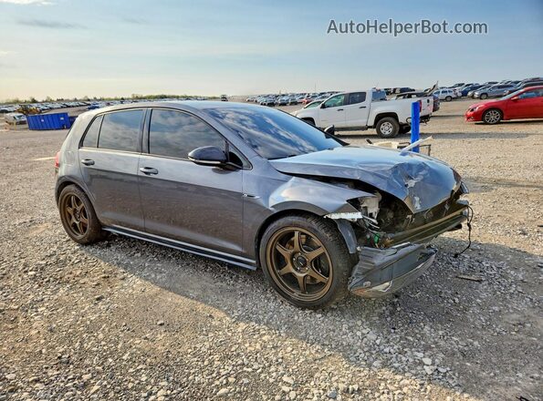 WVWVF7AU2JW219040 2018 VOLKSWAGEN GOLF Серый Передняя правая четверть
