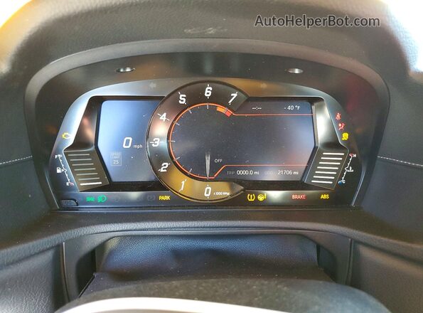 WZ1DB0C01NW050726 2022 TOYOTA GR White Вид щитка приладів