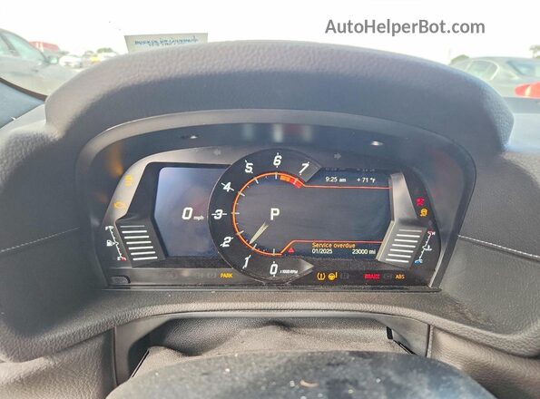 WZ1DB2C09NW050209 2022 TOYOTA GR Серебряный Вид щитка приборов