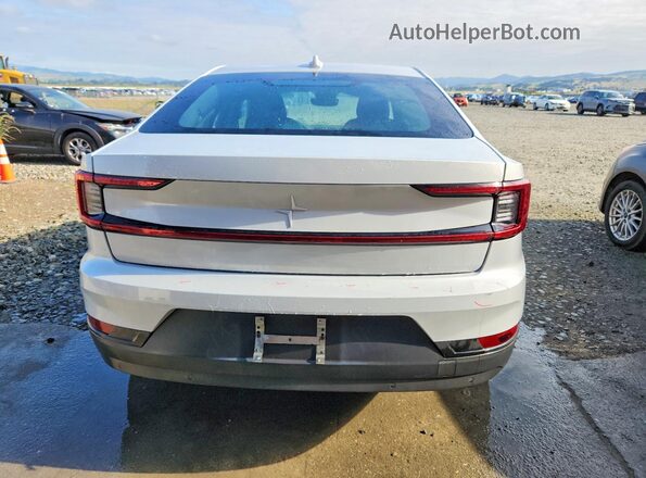 YSMED3KA1PL129184 2023 POLESTAR 2 Silver Vista trasera
