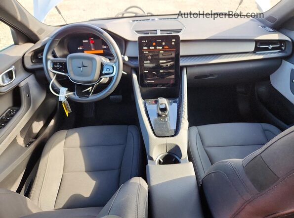 YSMED3KA1PL129184 2023 POLESTAR 2 Silver Vista del salpicadero